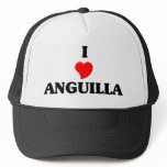 I Love Anguilla hats