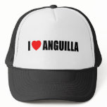 I Love Anguilla hats