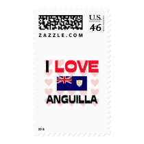 I Love Anguilla postage