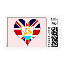 I Love Anguilla Stamps