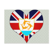 I Love Anguilla Postcard