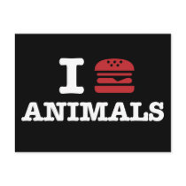 i love animals2 postcards