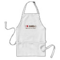 I love Animals aprons by MontyDean I love Animals aprons