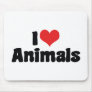 I Love Animals Mousepad