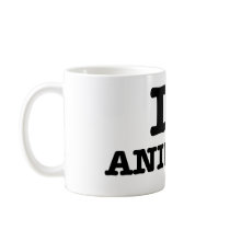 i love animals coffee mug