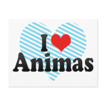 I Love Animas Postcard