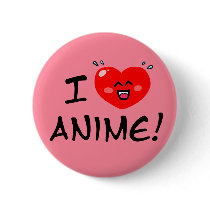 I Love Anime buttons by toxiferousdark I Love Anime buttons