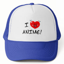 I Love Anime Hat