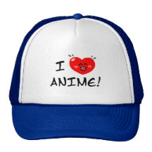 I Love Anime Hat