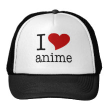 I Love Anime Hats