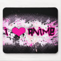 I Love Anime Mousepad