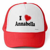 I Love Annabella Trucker Hats