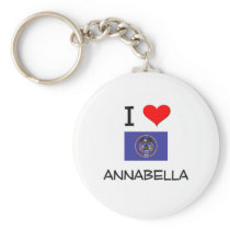 I Love Annabella Utah Keychains