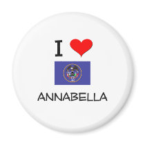 I Love Annabella Utah Fridge Magnets