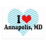I Love Annapolis, MD Post Card