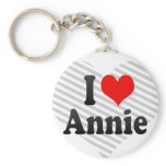 I love Annie keychains