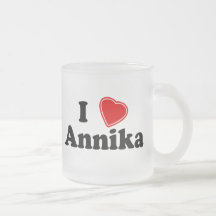 I Love Annika Mug