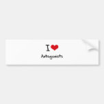 I Love Antagonists Bumper Sticker