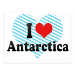 I Love Antarctica Post Card