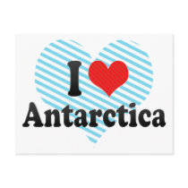 I Love Antarctica Post Card