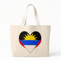 I Love Antigua And Barbuda Bags