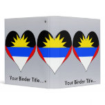 I Love Antigua And Barbuda Binder