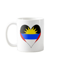 I Love Antigua And Barbuda Mug