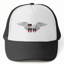 I Love Antigua and Barbuda -wings Hat