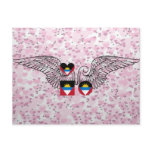 I Love Antigua and Barbuda -wings Postcards