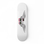 I Love Antigua and Barbuda -wings Skate Board Deck