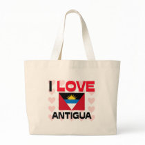 I Love Antigua bags