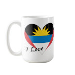 I love Antigua & Barbuda Mugs