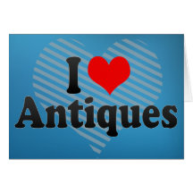 I Love Antiques Cards