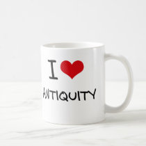 I Love Antiquity Coffee Mug