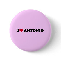 I LOVE ANTONIO buttons by heartshirts I LOVE ANTONIO buttons