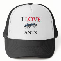 I Love Ants Trucker Hats
