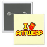 I Love Antwerp (hand) Pin