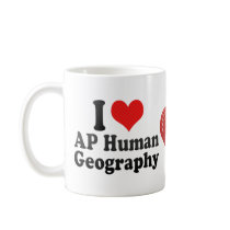I Love AP Human Geography Mug