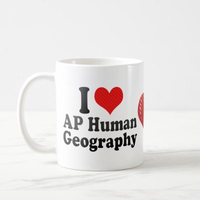I Love AP Human Geography Mug