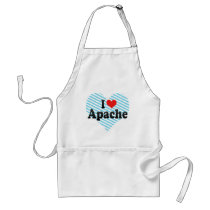 I Love Apache Apron
