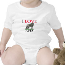 I Love Apes t-shirts