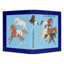I Love Appaloosas Binder by starhorsepax I Love Appaloosas Binder