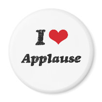 I Love Applause Refrigerator Magnet