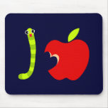 I Love Apple Mousepad