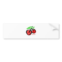 I Love Apples Bumper Sticker