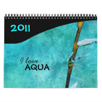 I Love Aqua 2011 calendar