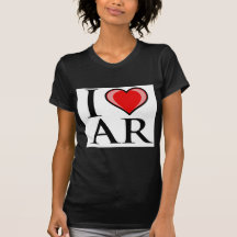 I Love AR - Arkansas Tee Shirts