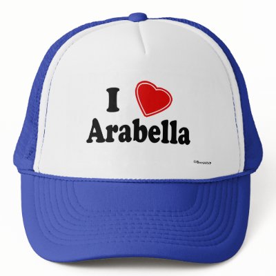 I Love Arabella Mesh Hat