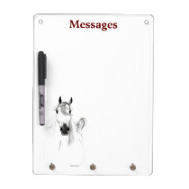 I Love Arabian Horses Dry Erase Board dry erase boards