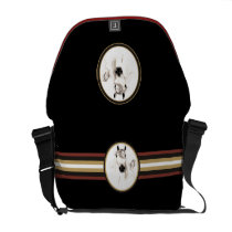 I Love Arabian Horses Rickshaw Messenger Bag messenger bags